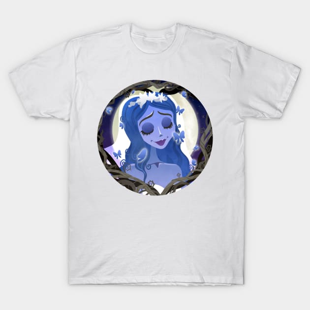 Corpse Bride Emily T-Shirt by enchantedrealm